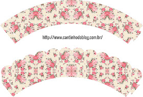Wrappers para Cupcakes muy de Chicas para Imprimir Gratis.