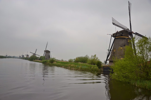 Holandia – wiatraki w Kinderdijk