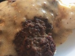 Keto Dinner | Keto Salisbury Steak with Mushroom Gravy