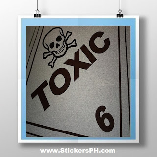 Reflective Toxic Stickers Philippines