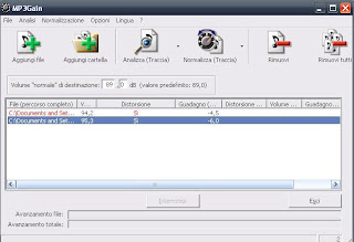 MP3GAIN IN ITALIANO GRATIS