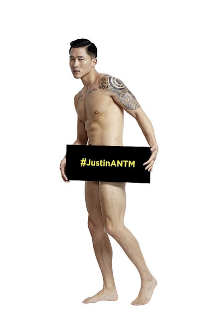 Джастин Ким в фотосессии Hashtags, 22 сезон ANTM. 