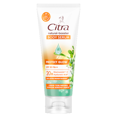 CITRA NATURAL BOOSTER BODY SERUM PROTECT GLOW SPF 20