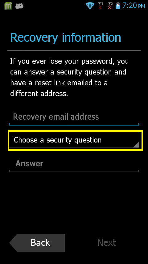 New Gmail Account
