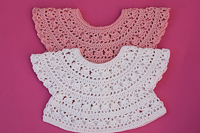 1 - Crochet Imagen Canesú redondo sacado del cuadrado por Majovel Crochet