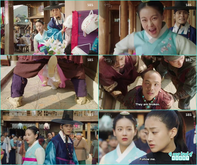  gyun woo tried to help princess in finding the jade ring - My Sassy Girl: Episode 1 to 4  korean Drama