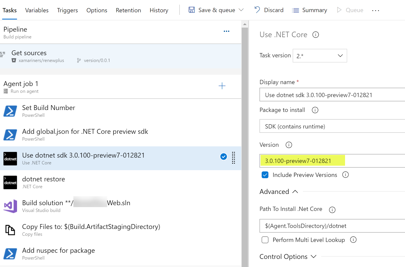 Chaminda S Devops Journey With Msft Build Net Core 3 0 Projects With Azure Devops Pipeline Using Hosted Agents