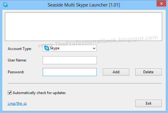 فتح عدة حسابات سكايب على حاسوبك في آن واحد skype telecharger
