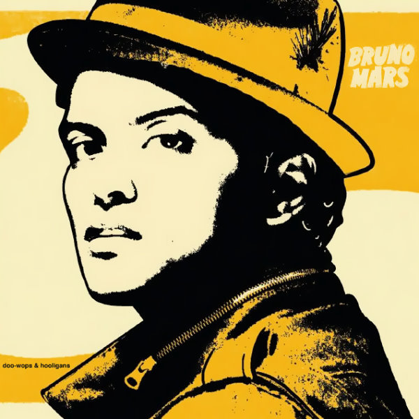 Bruno Mars - Doo-Wops & Hooligans (FanMade Album Cover). Made by F*CKED