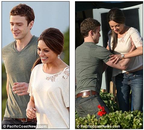 justin timberlake mila kunis friends with benefits. Justin Timberlake and Jessica