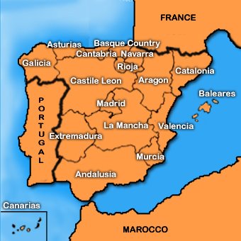 spain map quiz