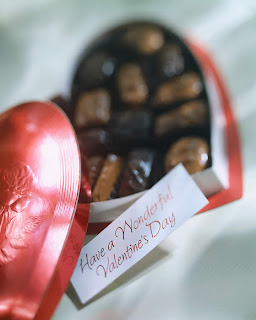 romantic chocolate cards