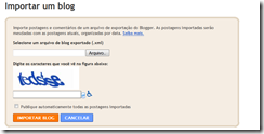 importar blog