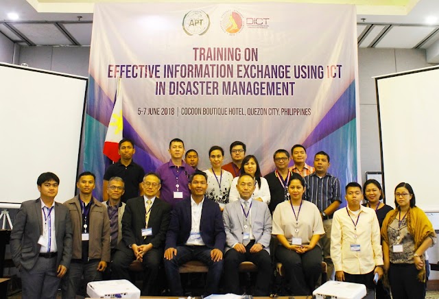 Training for ICT’s Role in Disaster Management Conducted by DICT