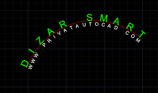 tutorial arctext Autocad 