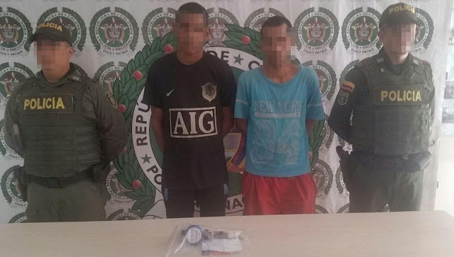 FRONTERA: Dos venezolanos fueron detenidos por robo en Arauca Colombia.