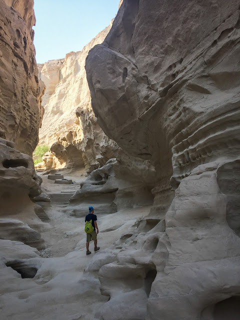 Marcel in Chahkooh Canyon, Qeshm, Iran
