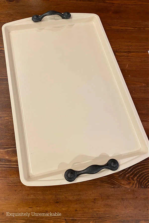 Metal Cookie Sheet Tray Makeover