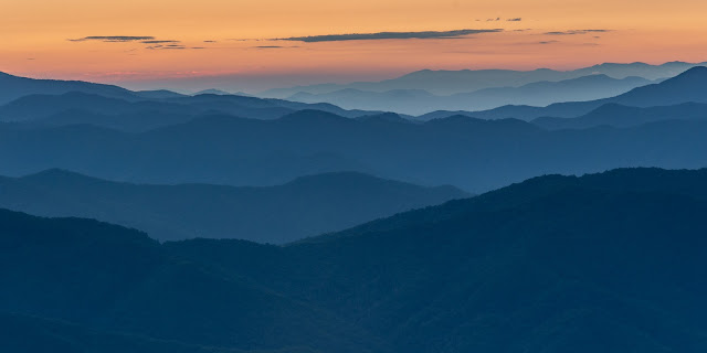 Clingmans Dome Sunrise, Great Smoky Mountains National Park