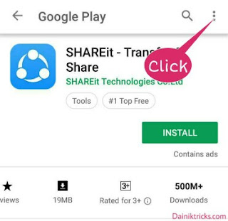 Play store share it app photo