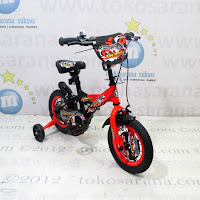 12in United Shark Kids Bike