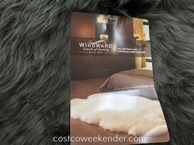 Costco 721653 - Windward Sheepskin Quad Rug: great for your home