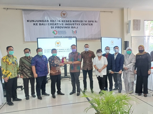  Komisi VI DPR RI Kunjungi BCIC, Minta Support IKM Bali