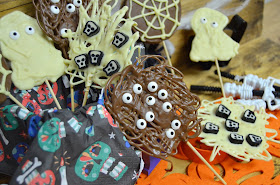 Halloween, comidas Halloween, recetas para Halloween, recetas Halloween, piruletas para Halloween, chocolate, mesas dulces, mesas dulces para Halloween, Halloween 2018, las delicias de mayte, 