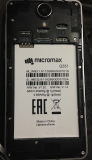 Micromax Q351 Flash File