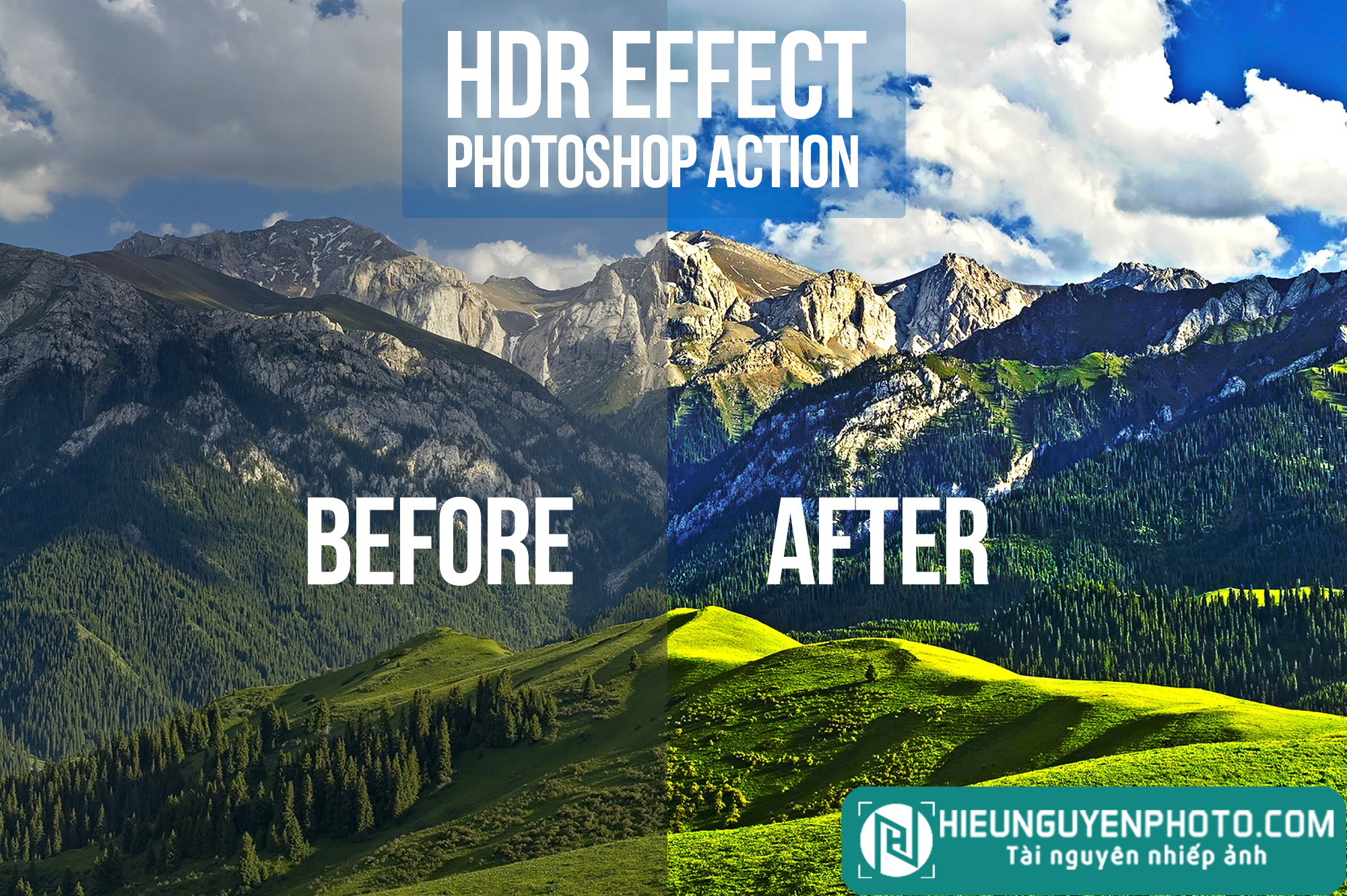 Action tạo hiệu ứng ảnh HDR cực đẹp