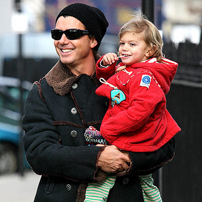 Gavin Rossdale and Kingston Head for Home