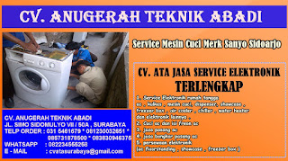 Service Mesin Cuci Merk Sanyo Sidoarjo 