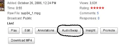 AudioSwap - YouTube video