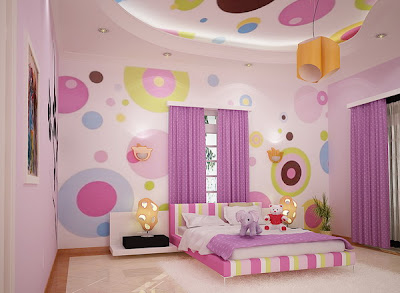 Home wallpaper - Bedroom Home Wallpaper For Girl's, wall mural