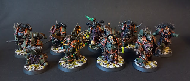 Foul Blightspawn, Biologus Putrifier and Plague Marines for Death Guard, Warhammer 40k