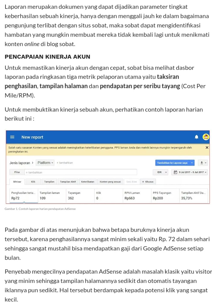 Tips dan Syarat Gajian dari Google Adsense tiap Bulan