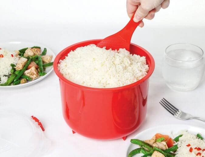 29 Life-Saving Kitchen Inventions We Wished We Had In Our Own House - Microwave Rice Steamer