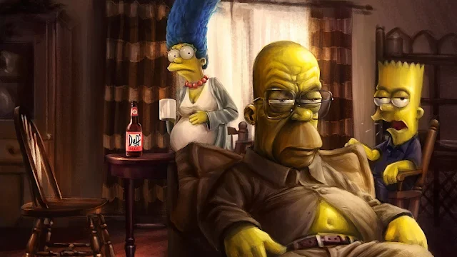 Tela de Fundo The Simpsons