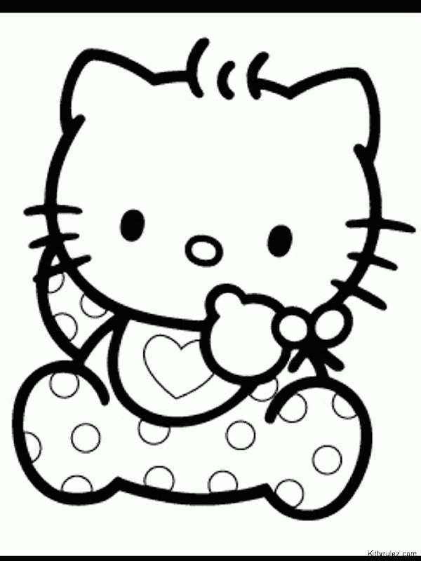 Download Printable Hello Kitty Coloring Pages | Coloring Pages For Free