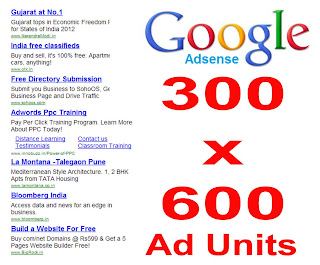 300 x 600 adsense large unit