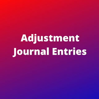 adjustment journal entries