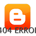 Redirect Blogger 404 Error (Page Not Found) To Homepage