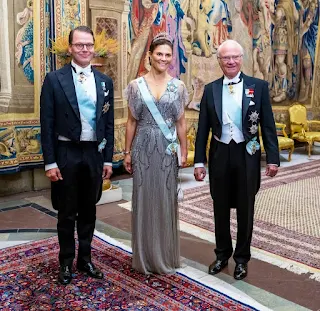 Swedish royals hosted a Representation Dinner