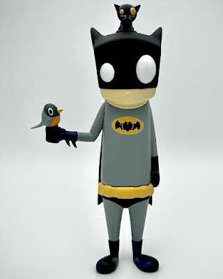 Designer Con 2022 Exclusive “My Uncles Favorite” 1992 Edition Batman Vinyl Figure by Chris RWK x Strangecat Toys