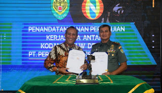 Kodam III/Slw Gandeng PT. Perkebunan Nasional VIII, Perkuat Sishanta.