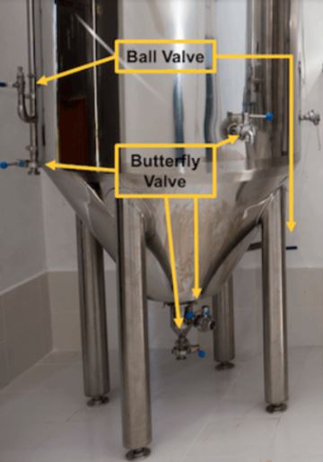 brewery valves