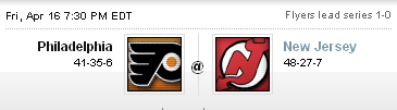 Watch Philadelphia Flyers vs New Jersey Devils Live Stream Online