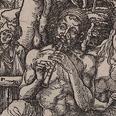 Dürer's 'Das Mannerbad' (detail)