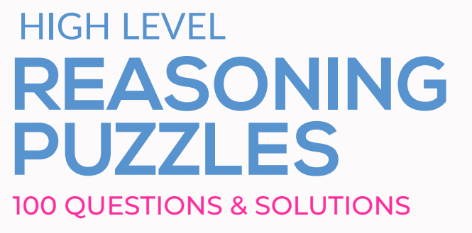 Reasoning Puzzles Questions PDF Download
