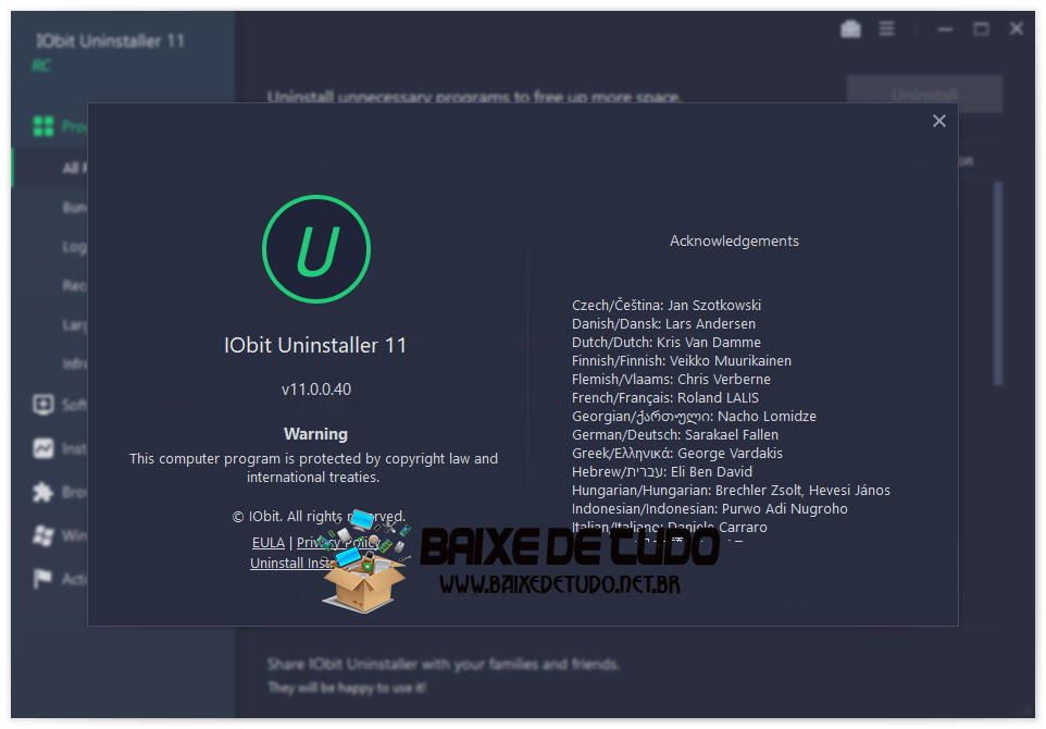 IObit Uninstaller v11